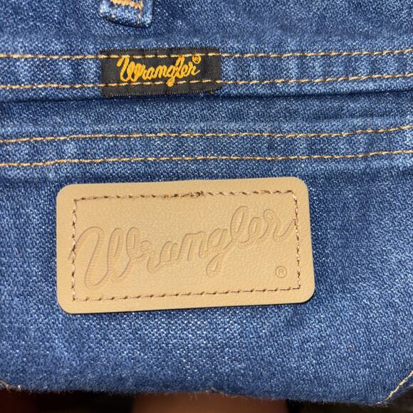 Wrangler Jeans Mens 36X30 A204 Straight Leg Western Cowboy 5-Pockets Denim - Picture 6 of 8